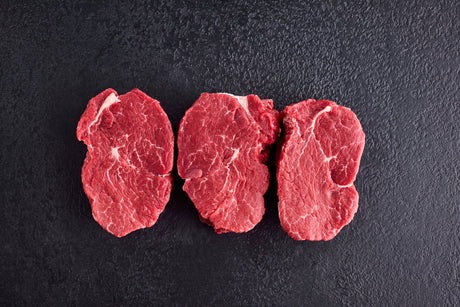 OUR FARM GRASS FED BEEF EYE FILLET STEAKS 2-3 PACK