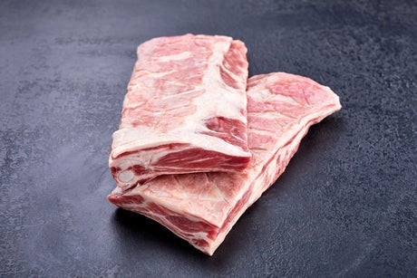 GRASS FED LAMB FULL PLATE RIBS